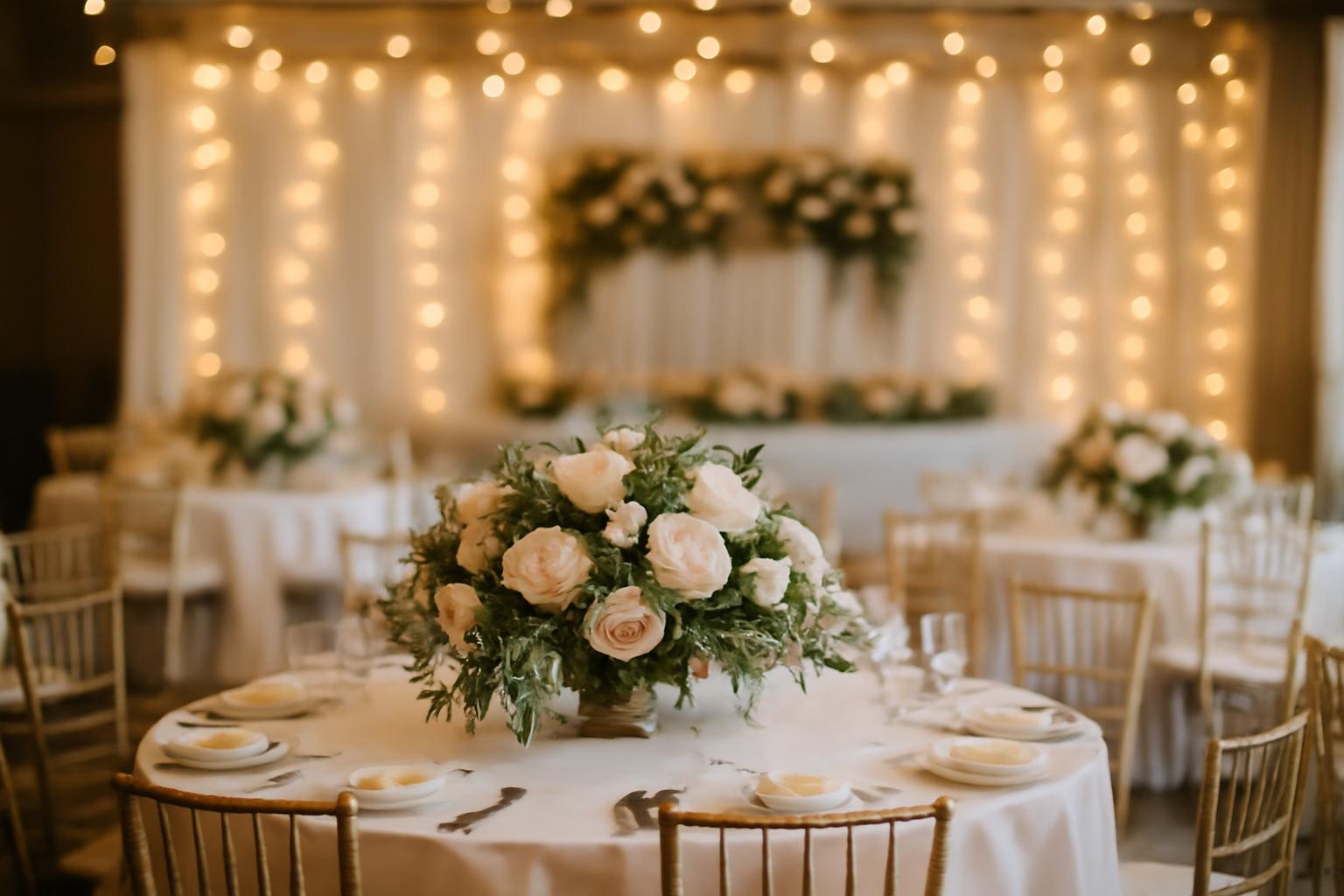 Dekoracje sali weselnej - co daje największy efekt