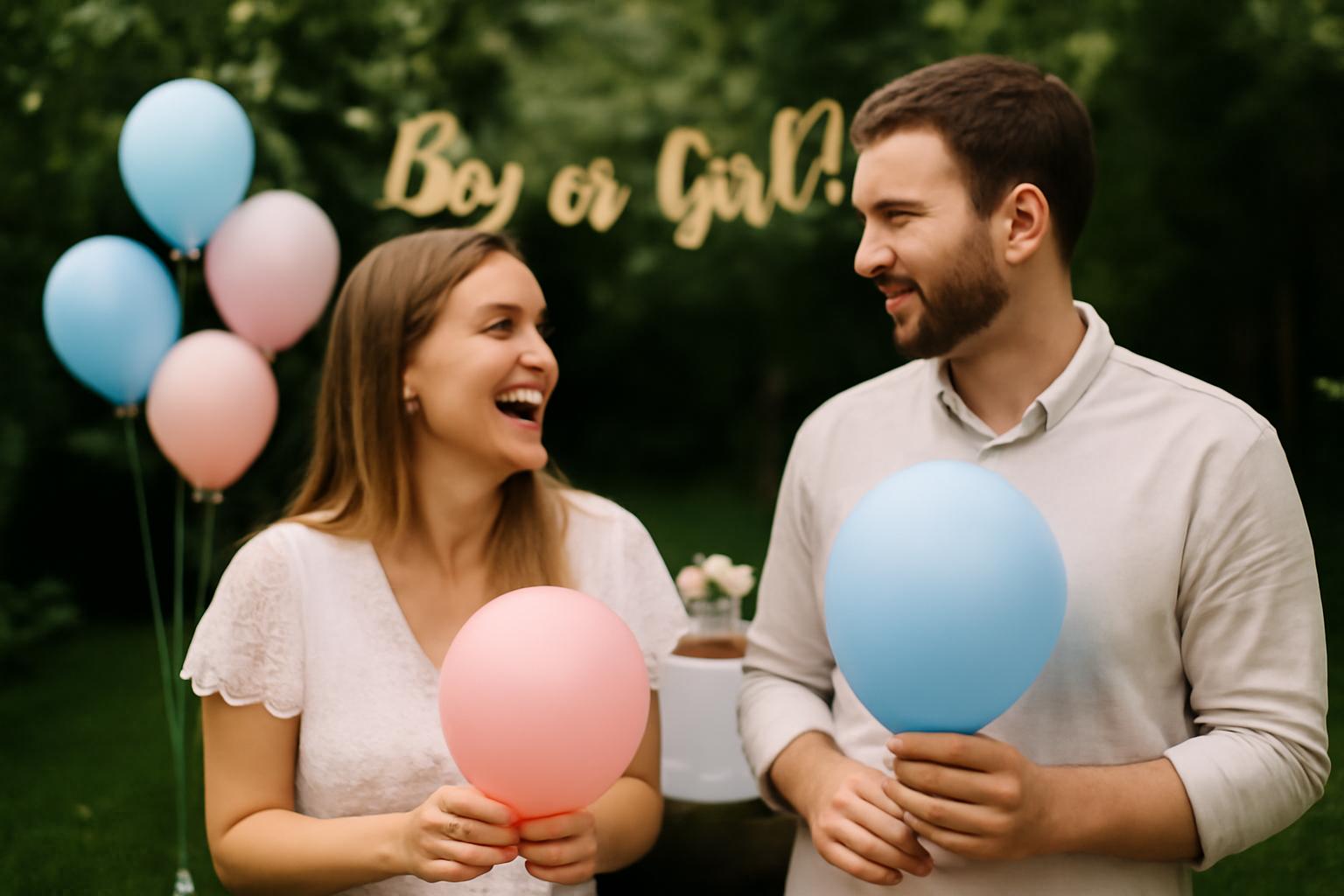Gender reveal bez kiczu - eleganckie pomysły