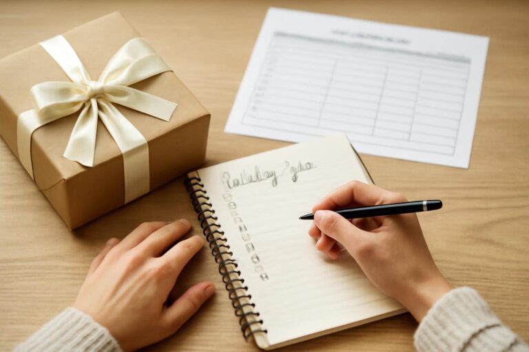 Planowanie prezentów ślubnych - lista potrzeb i rejestr