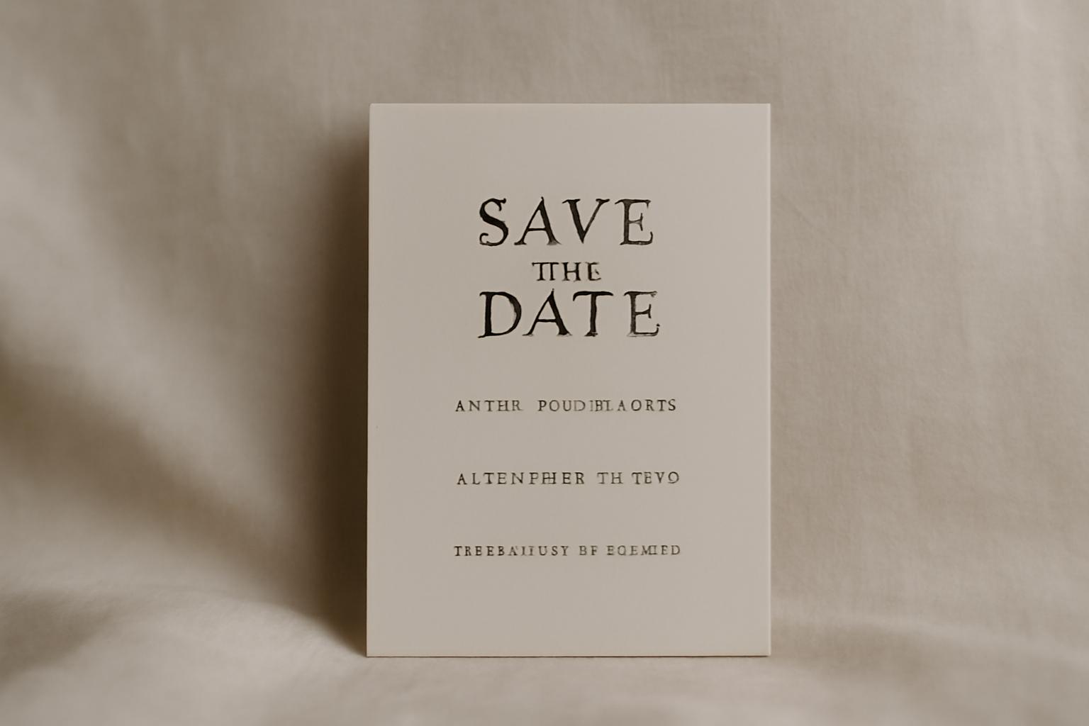 Save the date - kiedy wysłać i co napisać