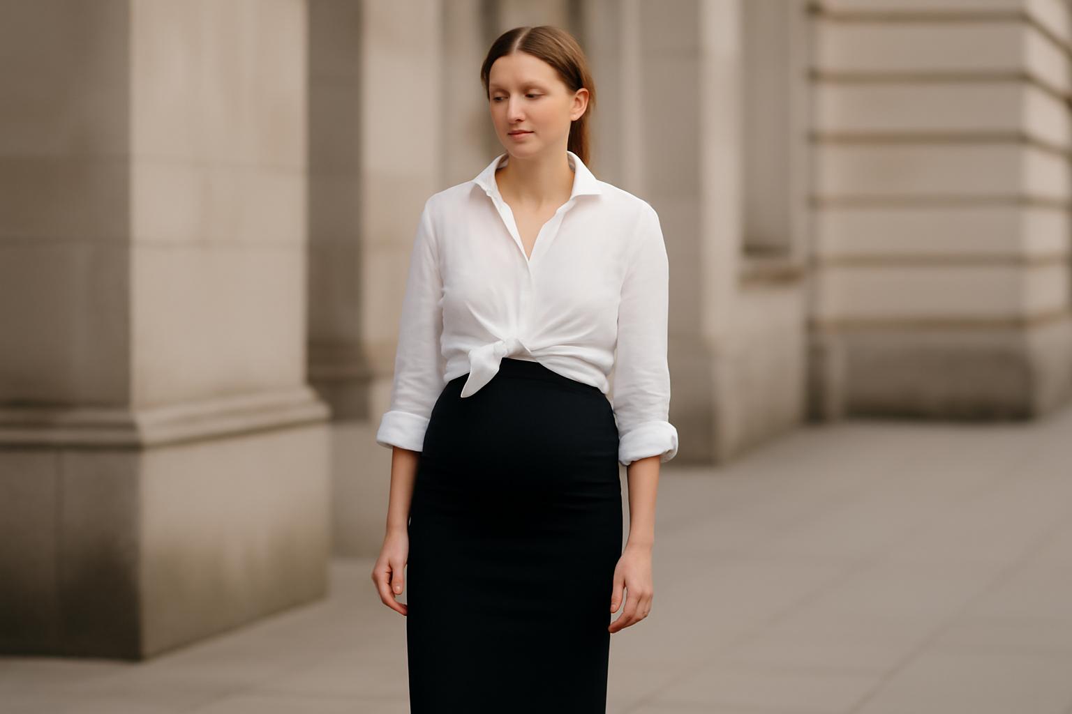 Stylizacje ciążowe na lato - wygodnie i elegancko