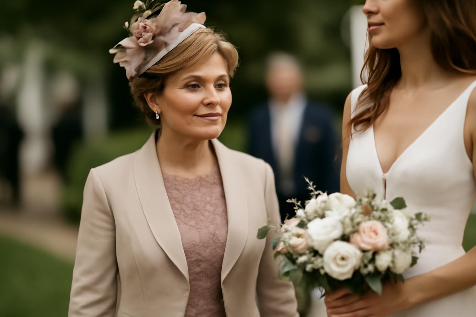 Stylizacje dla mamy Panny Młodej - zasady i trendy