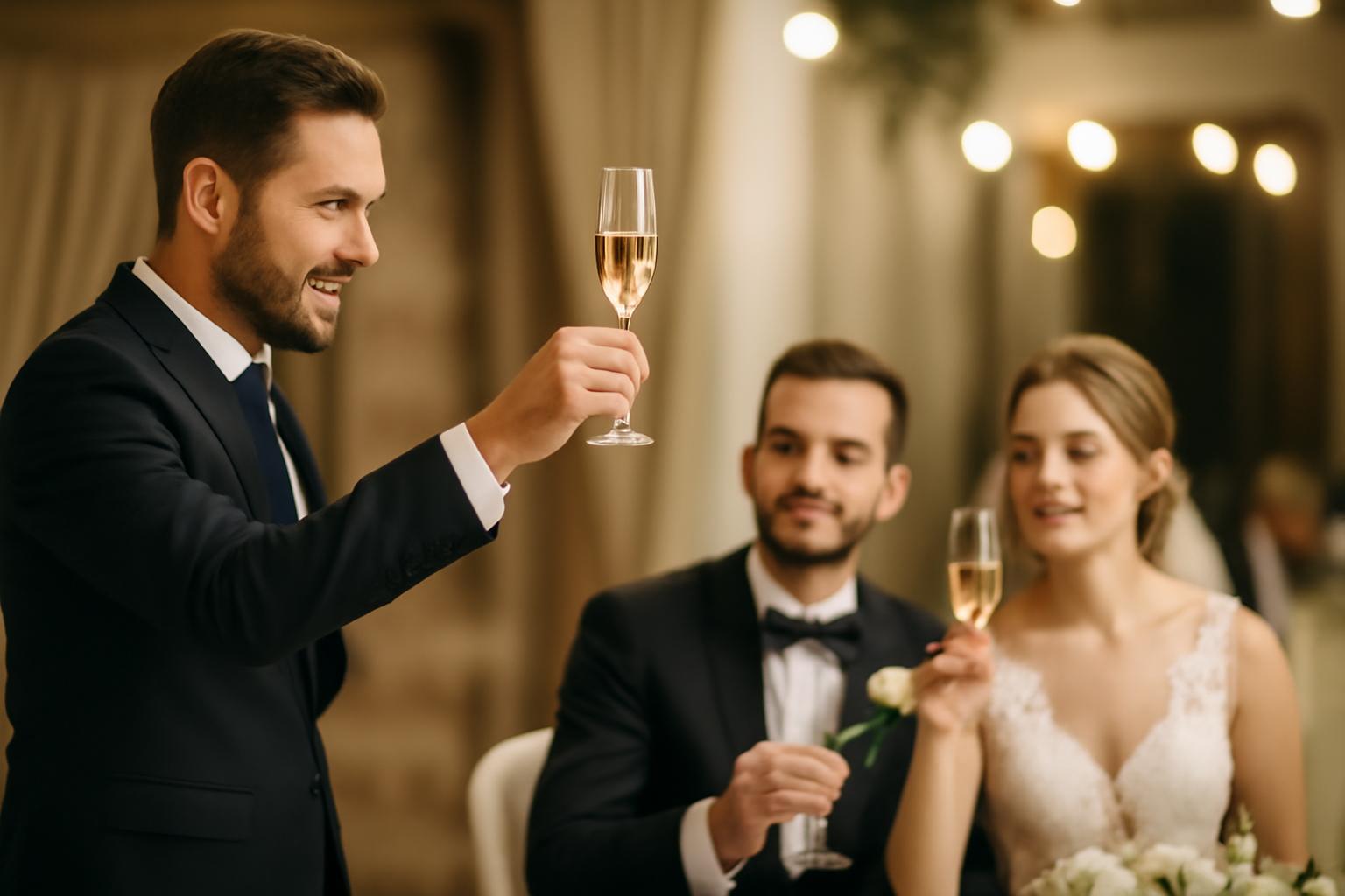 Toast weselny - zasady, kolejność i przykłady
