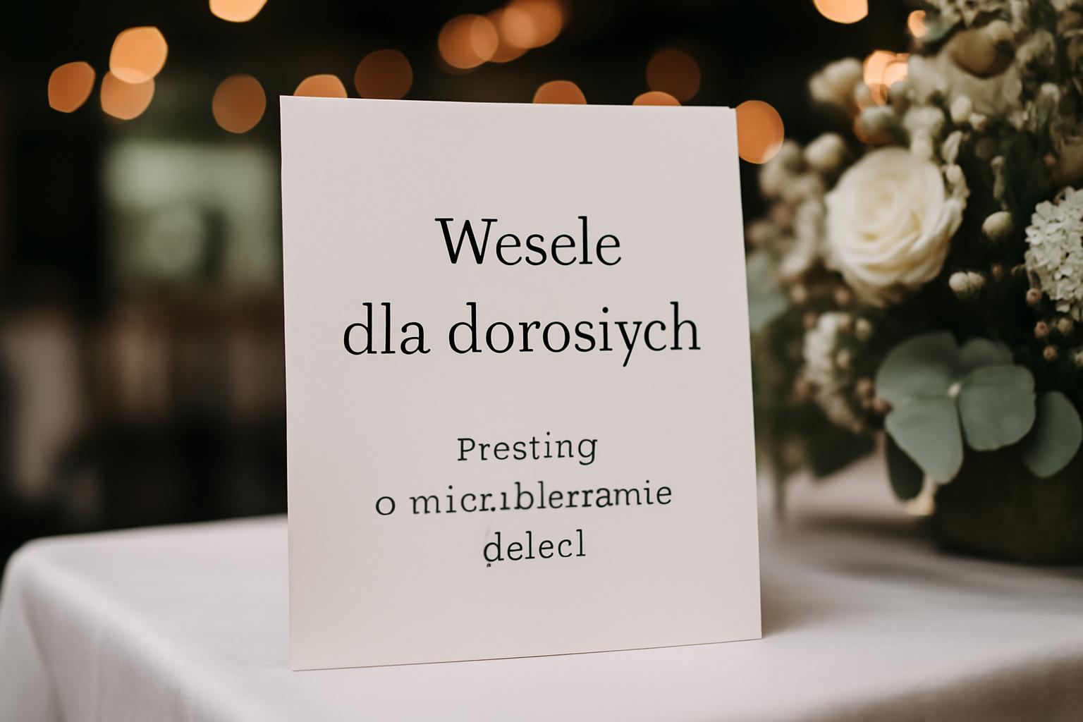 Zaproszenia ślubne - co musi się na nich znaleźć